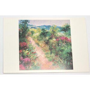 4"x6" Postcard Print NATURE PATH by Texas Impressionist Painter HENRIETTA MILAN